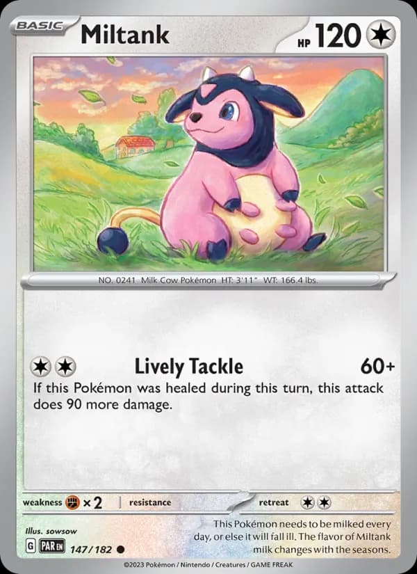 Miltank 147/182, Paradox Rift