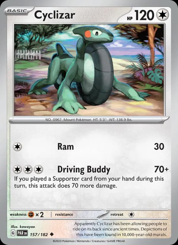 Cyclizar 157/182, Paradox Rift