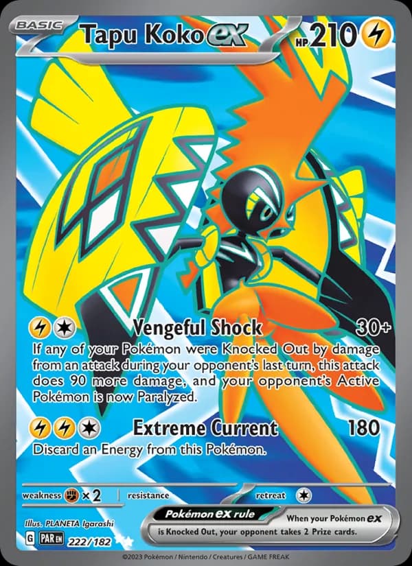 Tapu Koko ex 222/182, Paradox Rift