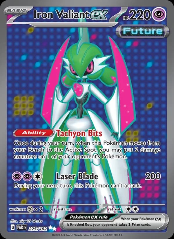Iron Valiant ex 225/182, Paradox Rift
