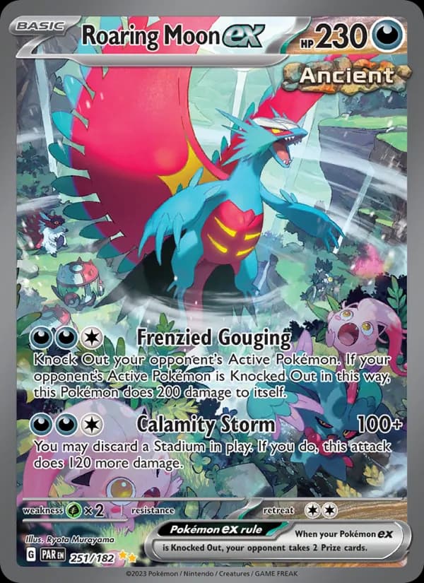 Roaring Moon ex 251/182, Paradox Rift