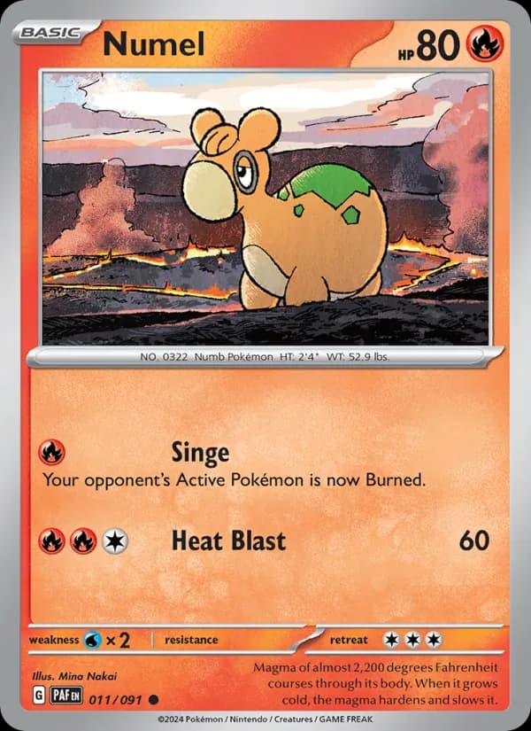 Numel 011/91, Paldean Fates