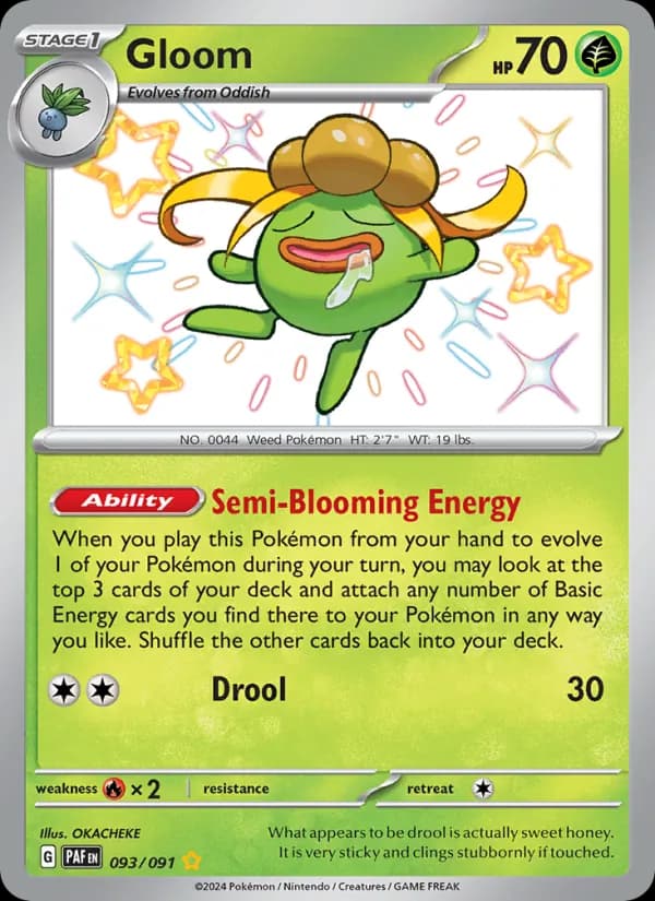 Gloom 093/91, Paldean Fates