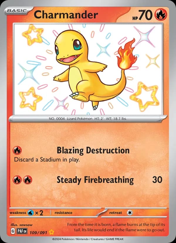 Charmander 109/91