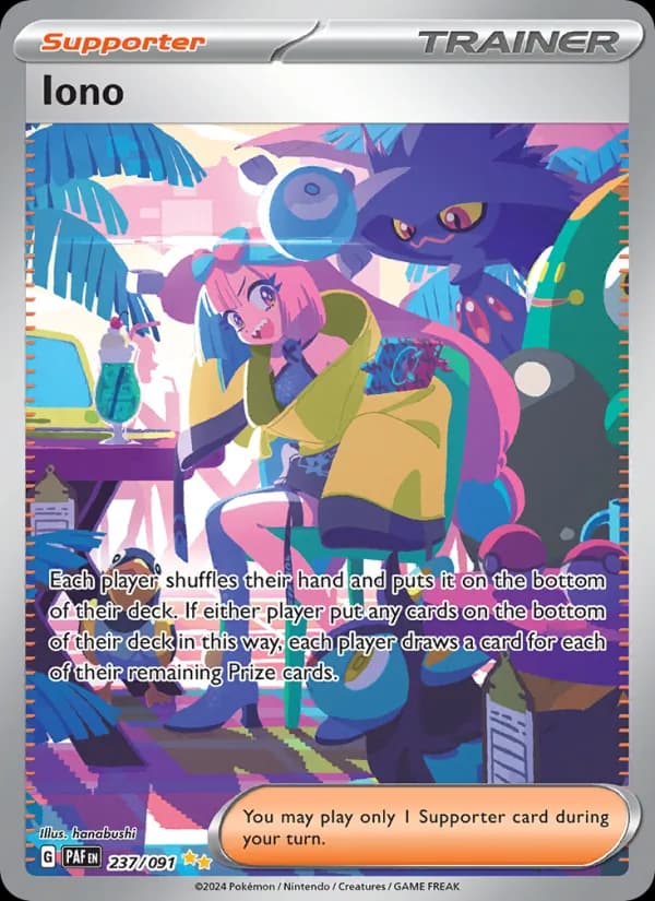 Iono 237/91, Paldean Fates