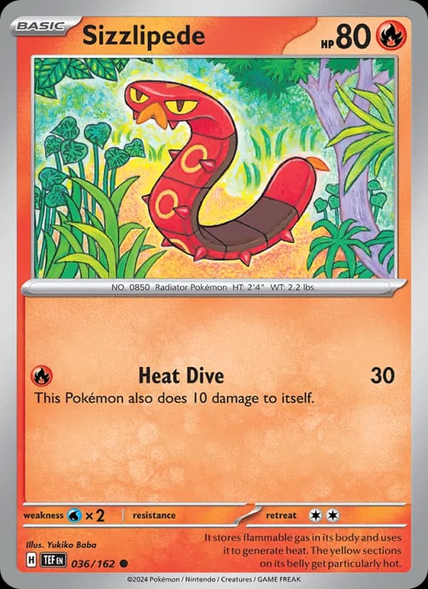 Sizzlipede 036/162, Temporal Forces