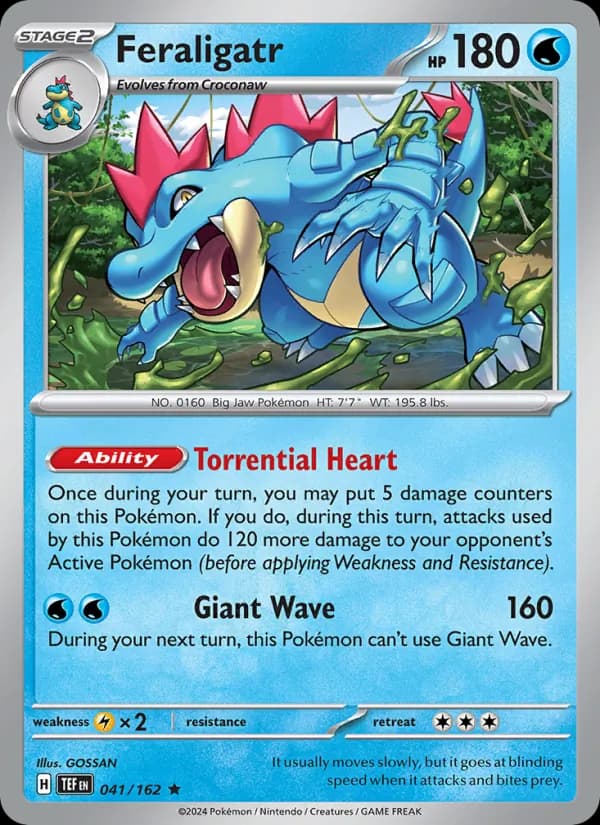 Feraligatr 041/162, Temporal Forces