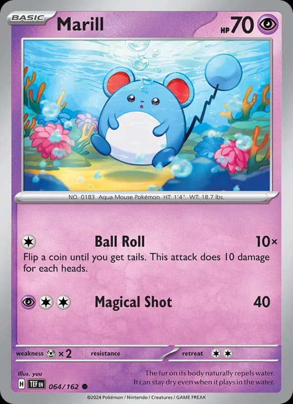 Marill 064/162, Temporal Forces