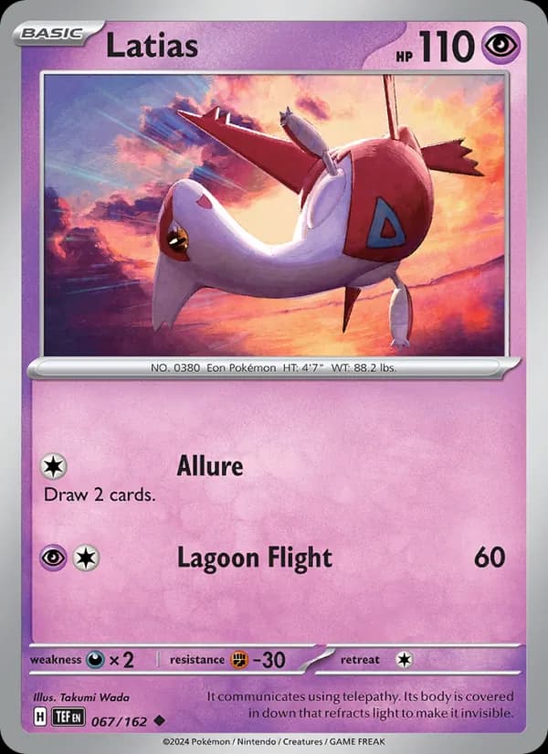 Latias 067/162, Temporal Forces