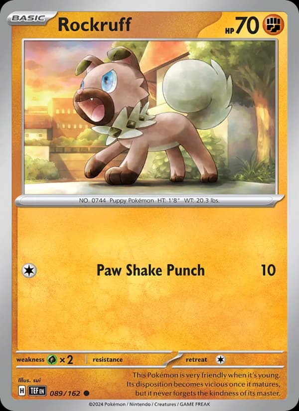 Rockruff 089/162, Temporal Forces