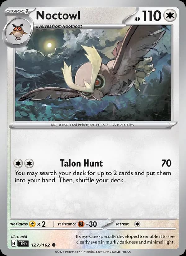 Noctowl 127/162, Temporal Forces