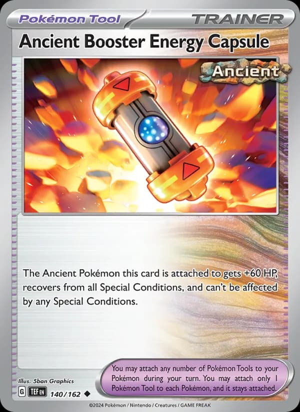 Ancient Booster Energy Capsule 140/162, Temporal Forces