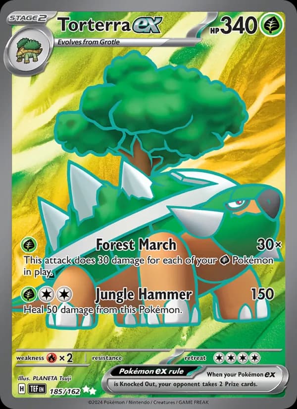 Torterra ex 185/162, Temporal Forces