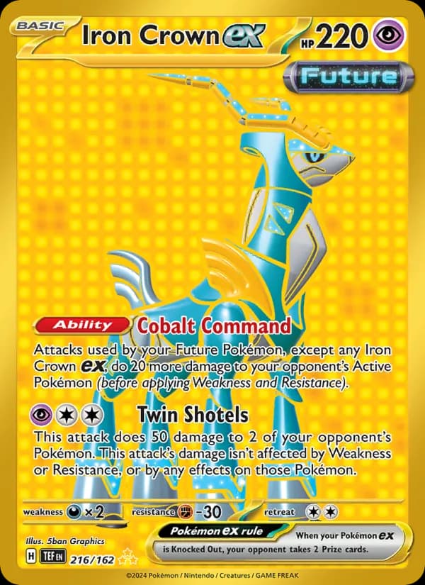 Iron Crown ex 216/162, Temporal Forces