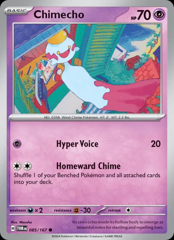 Chimecho 085/167, Twilight Masquerade