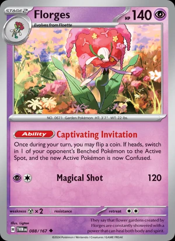 Florges 088/167, Twilight Masquerade