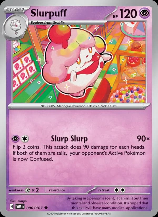 Slurpuff 090/167, Twilight Masquerade