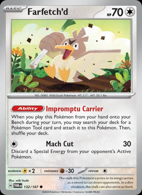 Farfetch'd 132/167, Twilight Masquerade