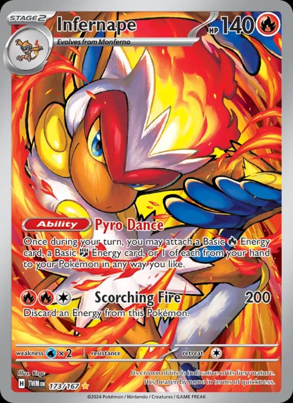 Infernape 173/167, Twilight Masquerade