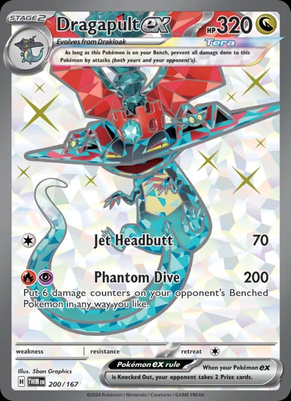 Dragapult ex 200/167, Twilight Masquerade