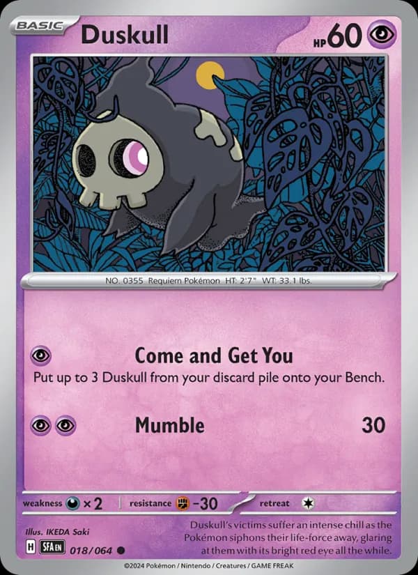 Duskull 018/64, Shrouded Fable