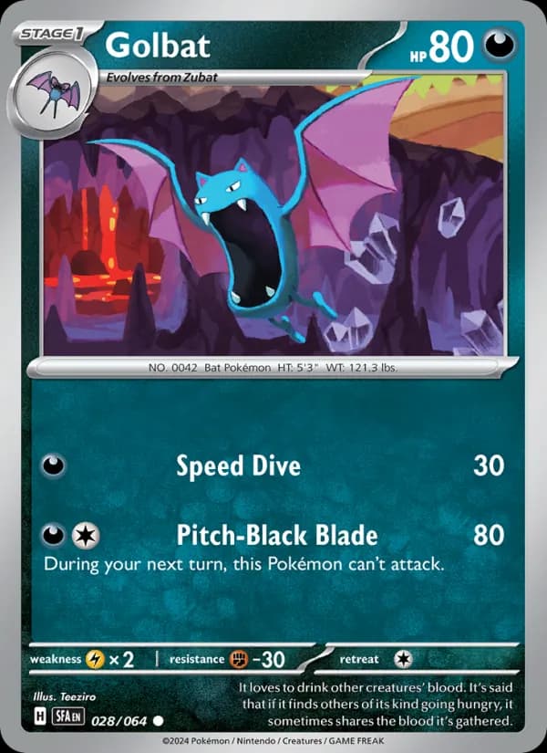 Golbat 028/64, Shrouded Fable