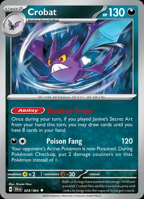 Crobat 029/64, Shrouded Fable