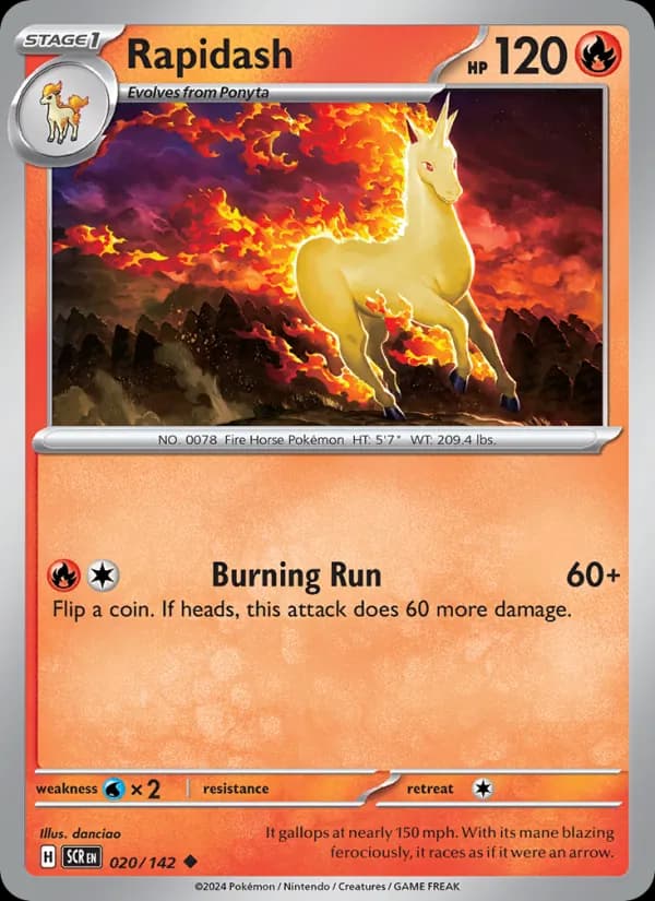 Rapidash 020/142, Stellar Crown