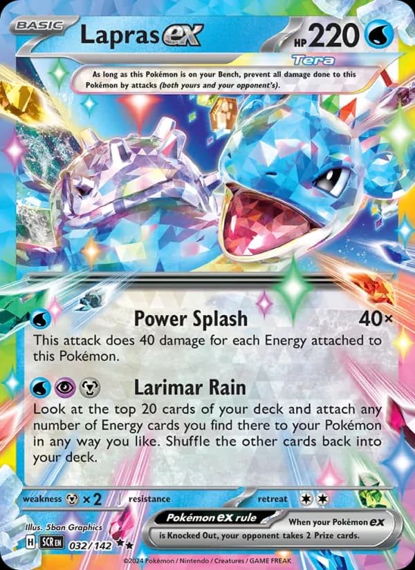 Lapras ex 032/142, Stellar Crown