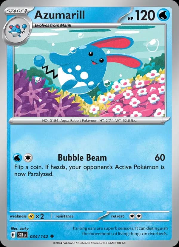 Azumarill 034/142, Stellar Crown