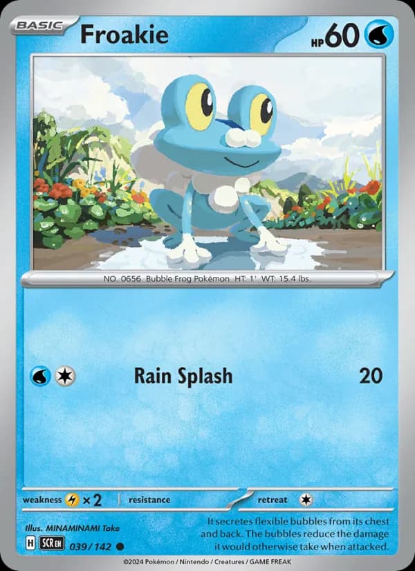 Froakie 039/142, Stellar Crown