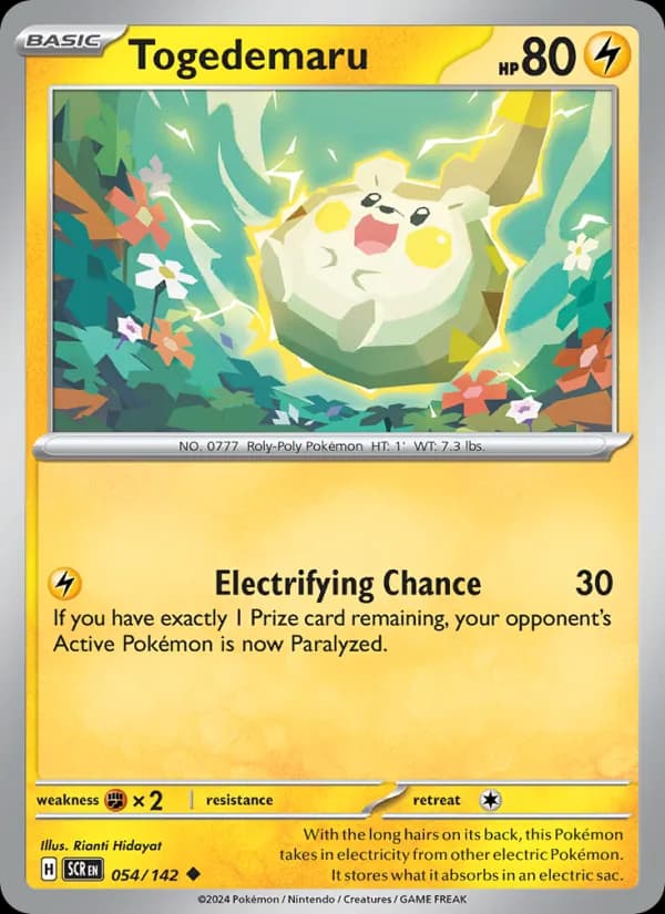 Togedemaru 054/142, Stellar Crown