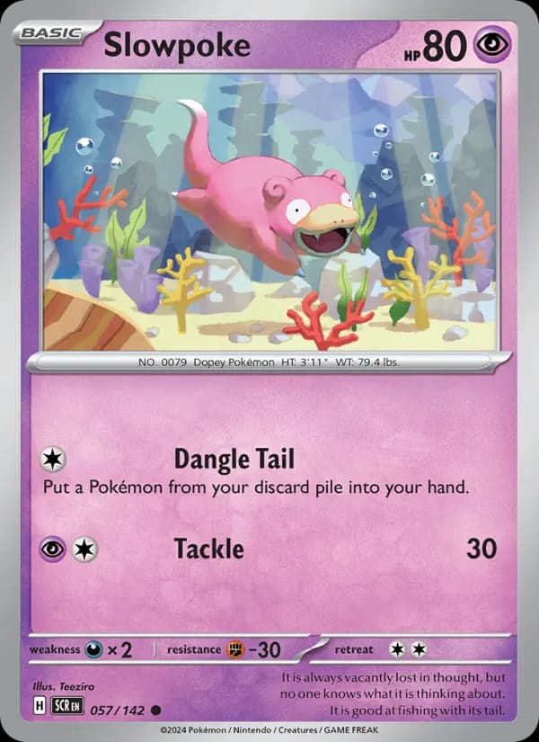 Slowpoke 057/142, Stellar Crown