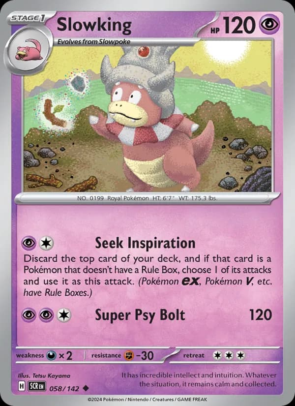 Slowking 058/142, Stellar Crown
