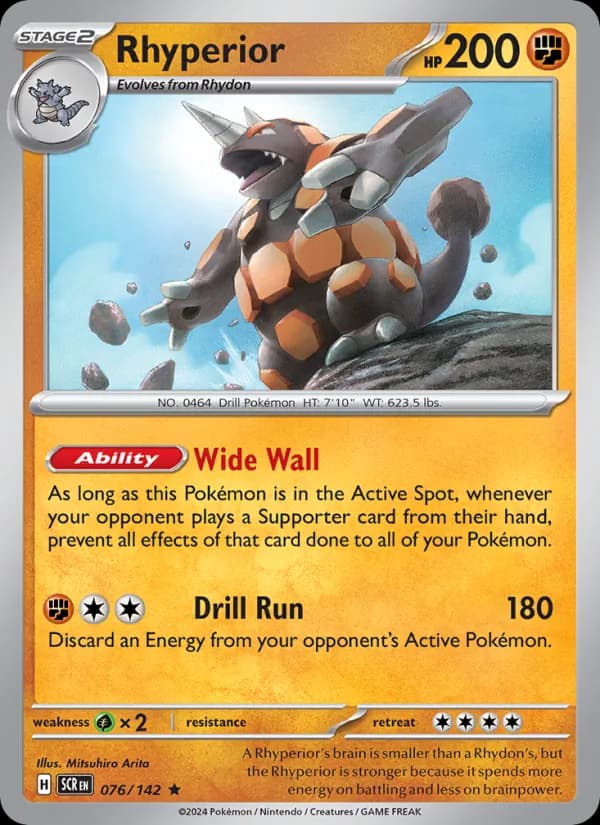 Rhyperior 076/142, Stellar Crown