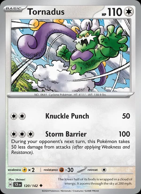 Tornadus 120/142, Stellar Crown