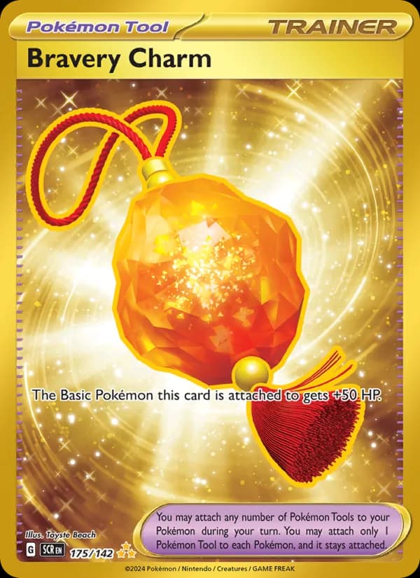 Bravery Charm 175/142, Stellar Crown