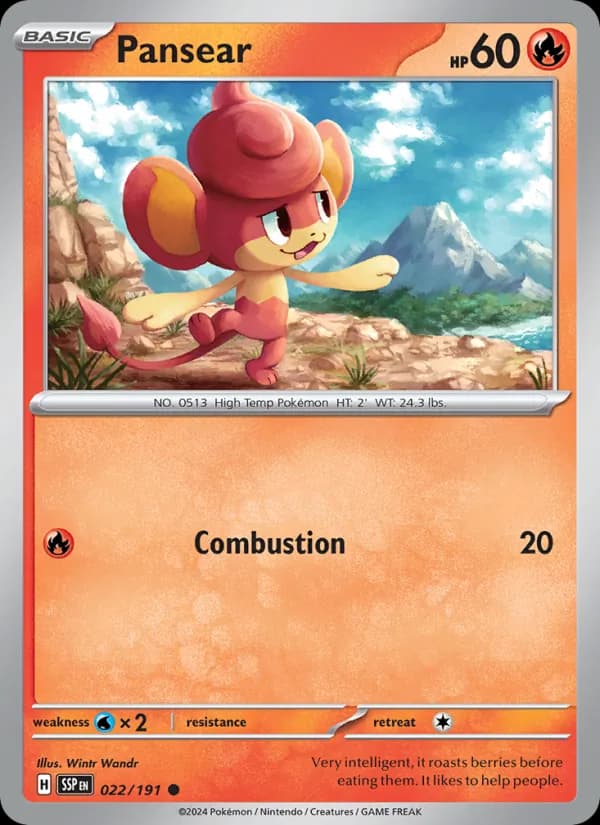 Pansear 022/191, Surging Sparks