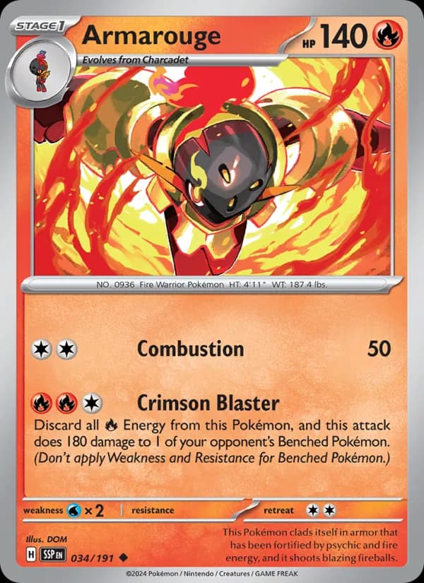 Armarouge 034/191, Surging Sparks