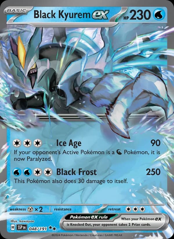 Black Kyurem ex 048/191, Surging Sparks