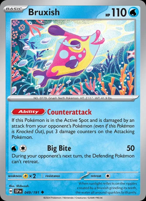 Bruxish 049/191, Surging Sparks