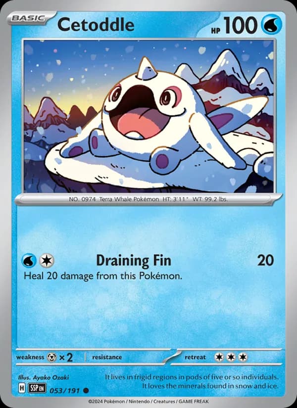Cetoddle 053/191, Surging Sparks