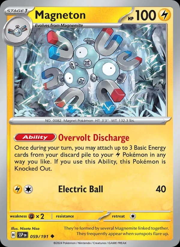Magneton 059/191, Surging Sparks