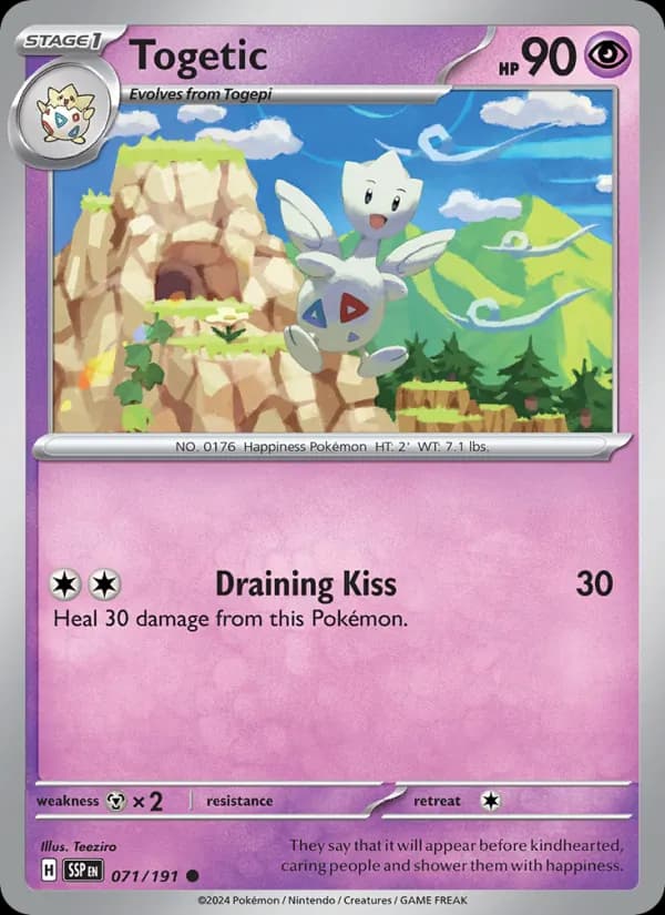 Togetic 071/191, Surging Sparks