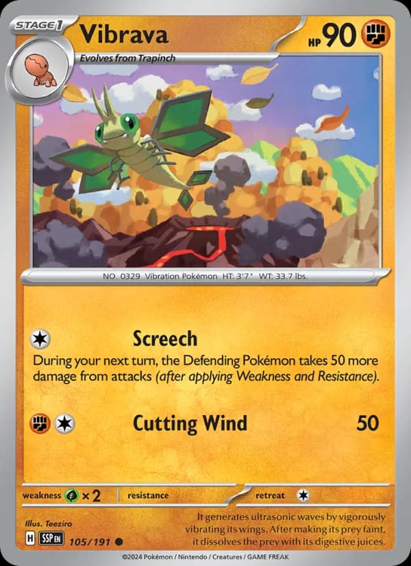 Vibrava 105/191, Surging Sparks