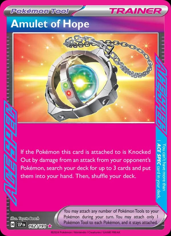Amulet of Hope 162/191, Surging Sparks