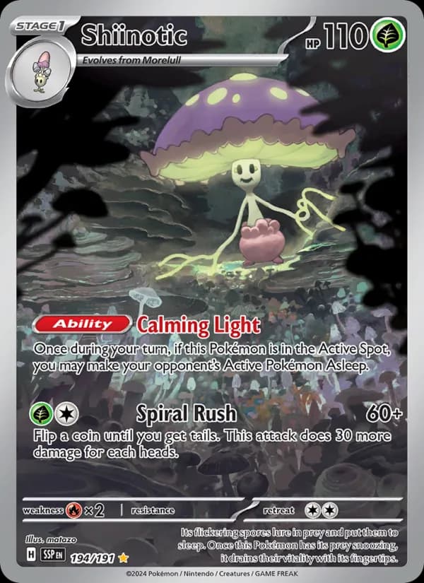 Shiinotic 194/191, Surging Sparks