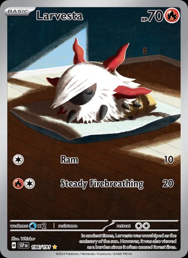 Larvesta 196/191, Surging Sparks
