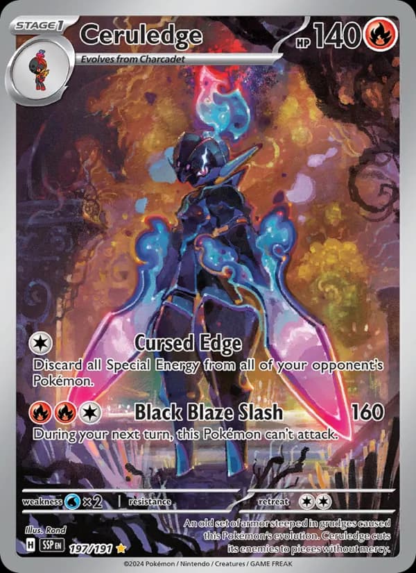 Ceruledge 197/191, Surging Sparks