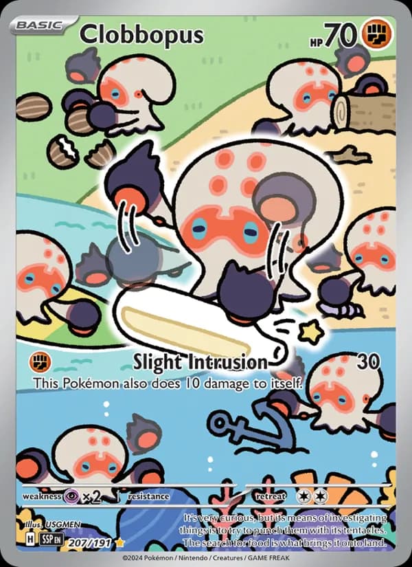 Clobbopus 207/191, Surging Sparks
